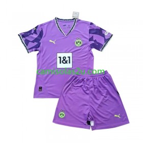 Camisolas de futebol Borussia Dortmund Special Guarda Redes Criança Equipamento Principal 2024/25 Manga Curta